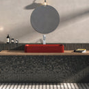 EZANDA Single Handle Vessel Sink Faucet Tall Bathroom Bowl Basin Mixer Tap One Hole With Water Supply Line, Brushed Nickel