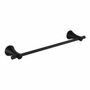 PARLOS Matte Black Bathroom Towel Bar, 17 Inch Wall Mounted Towel Bar for Bathroom, Shower Door, 2101904