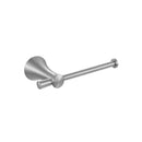 PARLOS Brushed Nickel Toilet Paper Holder, Wall Mounted Tissue Roll Hanger for Bathroom & Kitchen, 2101702