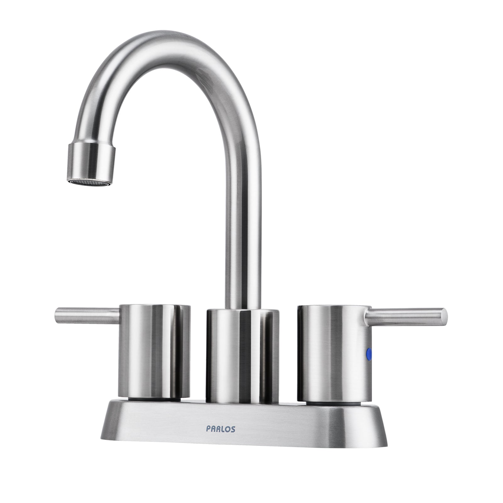 PARLOS 2Handle Swivel Bathroom Sink Faucet Without Drain Assembly, Sm
