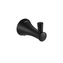 PARLOS Towel Hook, Wall Mounted Coat Hook, Matte Black Robe Hook for Bathroom, 2101604