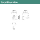 PARLOS Towel Hook, Wall Mounted Coat Hook, Matte Black Robe Hook for Bathroom, 2101604