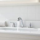 PARLOS Two Handles Widespread Bathroom Sink Faucet Polished Chrome 1435001PD