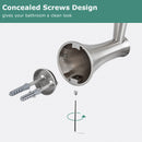 PARLOS Towel Hook, Wall Mounted Coat Hook, Brushed Nickel Robe Hook for Bathroom, 2101602