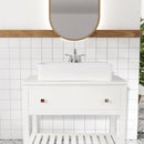 PARLOS 2-Handle Bathroom Sink Faucet with Metal Drain Assembly and and Faucet Supply Lines (1.2GPM, Brushed Nickel), 1362502P