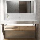 EZANDA Brass Single Handle Bathroom Faucet with Deck Plate, Pop-up Sink Drain Assembly & Faucet Supply Lines, Chrome with Black (1416401)