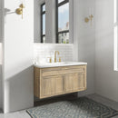 Parlos Two Handle 8 inch Widespread Three Hole Bathroom Sink Faucet Supply Hoses Basin Faucet Mixer Tap Brushed Nickel（1433108）