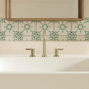 PARLOS 2-Handle Widespread 8 inch Bathroom Sink Faucet 3 Hole Vanity Faucet with cUPC Faucet Supply Lines, Brushed Gold, 1.2GPM, 1437608PD