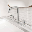 PARLOS Widespread 8 inch Bathroom Sink Faucet 3 Hole Vanity Faucet with cUPC Faucet Supply Lines, Chrome, 1.2GPM, 1437701PD