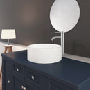 EZANDA Tall Bathroom Faucet Single Handle Vessel Sink Faucet One Hole Bowl Basin Mixer With Water Supply Lines, Brushed Nickel