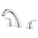 PARLOS Two Handles Widespread Bathroom Sink Faucet Polished Chrome 1435001PD