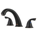 PARLOS Widespread 2-Handles Bathroom Sink Faucet Oil Rubbed Bronze, 1.2GPM (1435003PD)