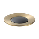 PARLOS Pop up Sink Drain Stopper Anti-Clogging with Overflow for Bathroom Sink Vessel, Brushed Gold with Matte Black, 2104710