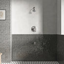 NEWATER Brushed Nickel Tub and Shower Trim Kit Single-Handle Faucet Set Pressure balancing shower system (401101-2)