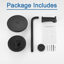 NEWATER Black Dual Function Shower Faucet Set with Tub Spout，Shower Trim Kit(Valve Included) with 8 Inch shower head,Rain Mixer Shower System Wall Mounted Fixtures Rainfall Shower Combo Set(1001011)