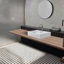 Newater Single Handle Bathroom Sink Faucet with Pop Up Drain, Deck Plate and Cupc Water Supply Lines, Black Stainless, 7002051