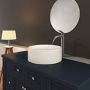 Newater Single Handle Vessel Sink Faucet Tall Bathroom Faucet with Water Supply Lines, Brushed Nickel, 76454