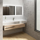 EZANDA Brass Single Handle Bathroom Faucet with Metal Pop-up Sink Drain & Faucet Supply Lines, Gunmetal Grey(1427911)