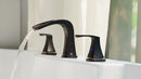 PARLOS 2-Handle Widespread Waterfall Roman Bathtub Faucet Tub Filler, Oil Rubbed Bronze (1434203)