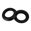 PARLOS Faucet Handle Base Cover with Rubber Gasket,Replacement for Demeter Collection Widespread Faucet, Matte Black, Part 2109504