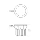 PARLOS Replacement Mounting Nut for Pop Up Sink Drain Stopper，84001001