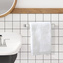 PARLOS Brass Hand Towel Holder, Wall Mounted Towel Ring, Hand Towel Bar for Bathroom & Kitchen, Burshed Nickel, Doris (2102302)