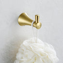 PARLOS Towel Hook, Wall Mounted Coat Hook, Brushed Gold Robe Hook for Bathroom, 2101608