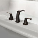 PARLOS 2-Handle Widespread Waterfall Roman Bathtub Faucet Tub Filler, Oil Rubbed Bronze (1434203)