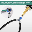 Replacement Quick Connect Hose for PARLOS Widespread Faucet Snap-in Fast Lock Lines (2102601)