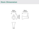 PARLOS Towel Hook, Wall Mounted Coat Hook, Brushed Gold Robe Hook for Bathroom, 2101608