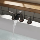 PARLOS 2-Handle Widespread Waterfall Roman Bathtub Faucet Tub Filler, Oil Rubbed Bronze (1434203)