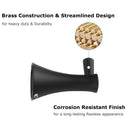 PARLOS Towel Hook, Wall Mounted Coat Hook, Matte Black Robe Hook for Bathroom, 2101604