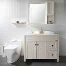 PARLOS 2-handle Brushed Gold Bathroom Faucet for Lavatory with Pop-up Sink Drain and Faucet Supply Lines, 1431608P