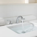 PARLOS Two Handles Widespread Bathroom Sink Faucet Polished Chrome 1435001PD
