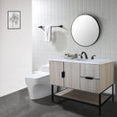 PARLOS Widespread Two Handles Bathroom Sink Faucet Matte Black (1435004PD)