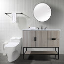 PARLOS Widespread 2-Handles Bathroom Sink Faucet Oil Rubbed Bronze, 1.2GPM (1435003PD)