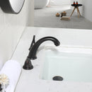 PARLOS Widespread 2-Handles Bathroom Sink Faucet Oil Rubbed Bronze, 1.2GPM (1435003PD)