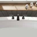 PARLOS 2-Handle Widespread Waterfall Roman Bathtub Faucet Tub Filler, Oil Rubbed Bronze (1434203)