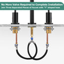 Replacement Quick Connect Hose for PARLOS Widespread Faucet Snap-in Fast Lock Lines (2102601)