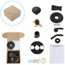 PARLOS Shower System, Matte Black Shower Faucet Set with Tub Spout(Valve Included), 5-Setting Mode Shower Head and Tub Spout with Diverter, 1.8GPM (1436904P)