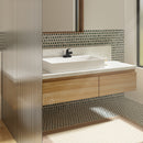 PARLOS Single Handle Mid Arc Centerset Bathroom Sink Faucet with Metal Pop-up Drain and cUPC Faucet Supply Lines, 1.2GPM, Matte Black 1343304P