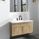 PARLOS Widespread 8 inch Bathroom Sink Faucet 3 Hole Vanity Faucet with cUPC Faucet Supply Lines, Matte Black, 1.2GPM, 1437504PD