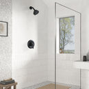 PARLOS Shower Faucet with Valve, Single-Handle Shower Trim Kit with 5-Spray Touch-Clean Shower Head, Wall Mounted Shower Faucets Sets Complete, 1436704