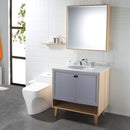 EZANDA 2-Handle Widespread Waterfall Bathroom Lavatory Faucet with Pop-up Sink Drain Assembly & Faucet Supply Lines, Chrome 1431201