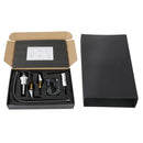 EZANDA 2-Handle Widespread Waterfall Bathroom Lavatory Faucet with Pop-up Sink Drain Assembly & Faucet Supply Lines, Chrome 1431201