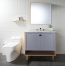 EZANDA 2-Handle Bathroom Sink Faucet, Widespread Waterfall Lavatory Faucet with Pop-up Drain Assembly & Faucet Supply Lines, Brushed Nickel (1431202)