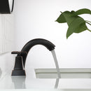 EZANDA 2-Handle Bathroom Sink Faucet Cross handle 4 Inch Centerset Metal Pop-up Sink Drain Supply Lines Oil Rubbed Bronze (1433503)