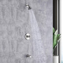 NEWATER Brushed Nickel Tub and Shower Trim Kit Single-Handle Faucet Set Pressure balancing shower system (401101-2)