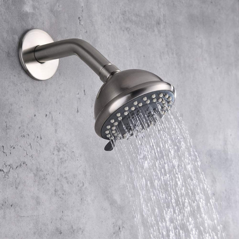 NEWATER Brushed Nickel Tub and Shower Trim Kit Single-Handle Faucet Set Pressure balancing shower system (401101-2)