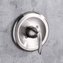 NEWATER Brushed Nickel Tub and Shower Trim Kit Single-Handle Faucet Set Pressure balancing shower system (401101-2)